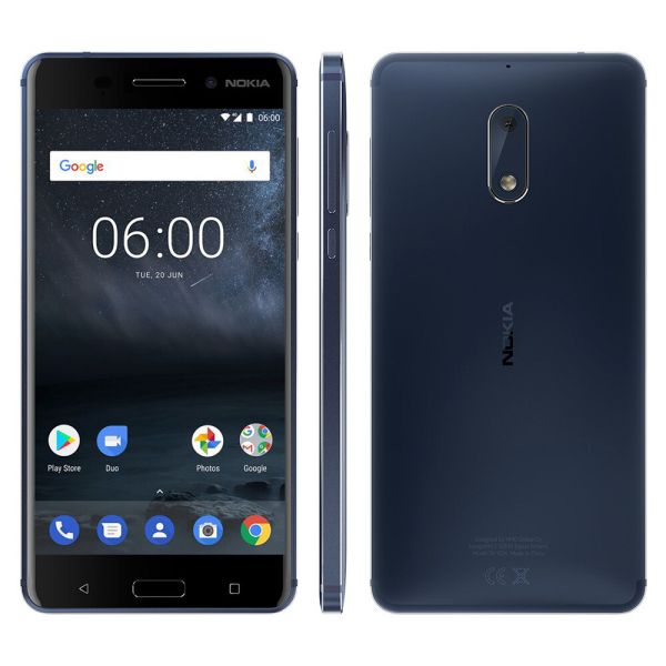 Nokia 6 Dual TA1021 Bleu reconditionné en France